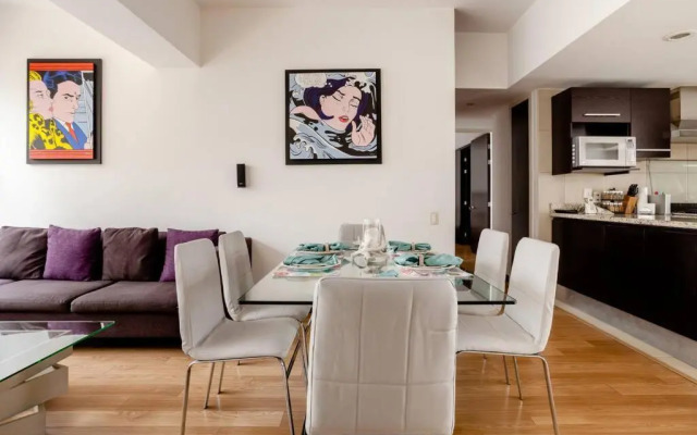Beautiful apartment in Polanco area with amenities