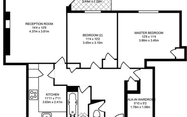 Sunny Flat Between Camden Town & Primrose Hill