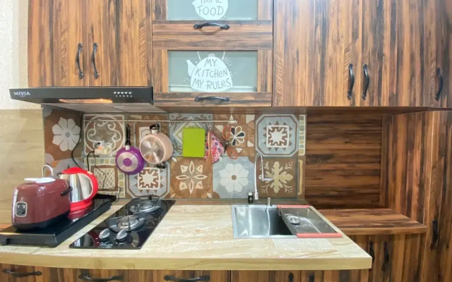 Scandinavian Studio Room At Grand Asia Afrika Apartment