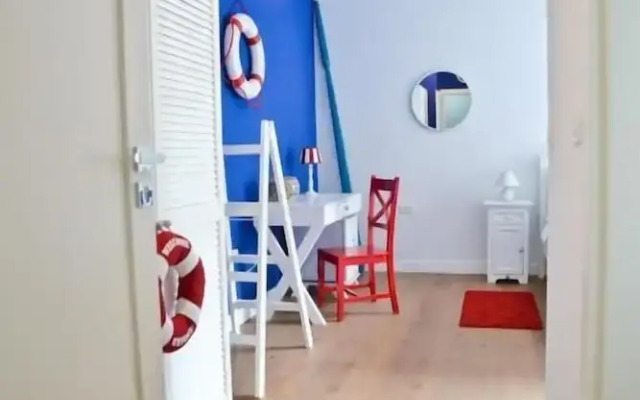 Nautical rooms in old part of the town