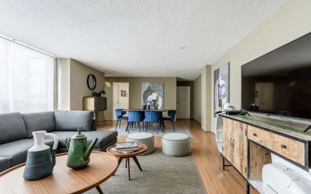 Polanco Stay - 3br- Parking- Laundry- Elevator