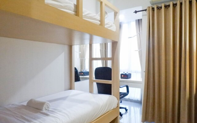Homey And Serene Studio Apartment At Tamansari Papilio
