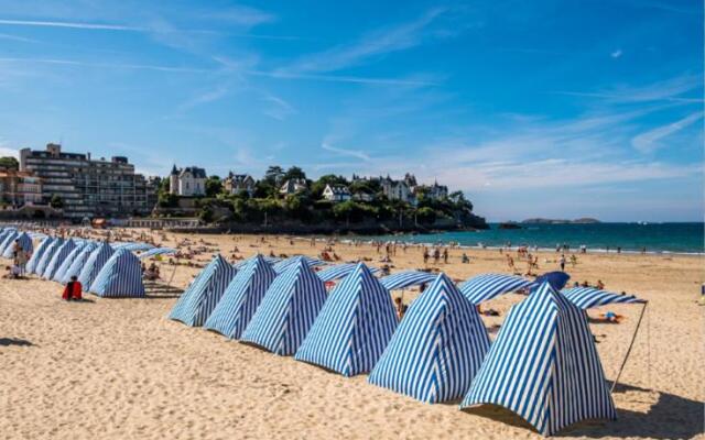 Dinard: studio à 100 m de la plage de L'Ecluse