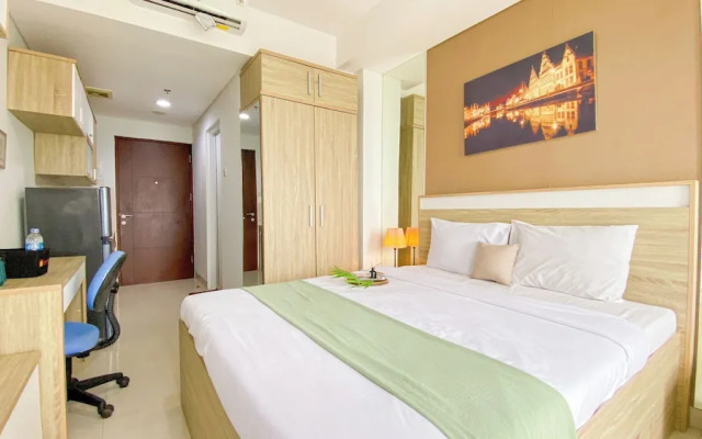 Modern Look and Restful Studio Apartment Springwood Residence Tangerang