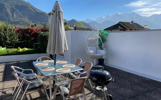 Rooftop 1 - Jacuzzi privé au pied du Monte-blanco