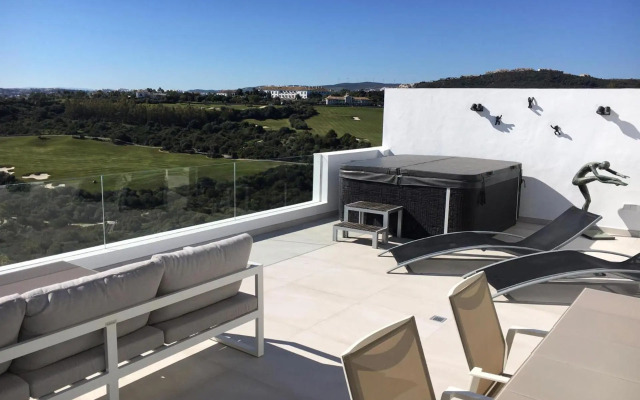 Finca Cortesin penthouse de luxe Le golfeur