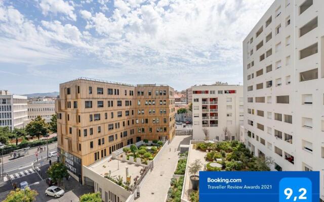 Appartement Lac rose - Parking, Métro, jusqu'à 4 personnes