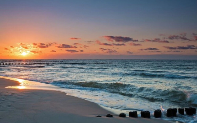 Ferienhaus mit Sauna in Boiensdorf