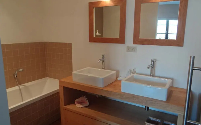 Bright Attic With Sea Breeze