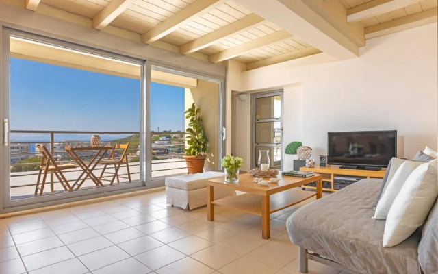 Sunny Penthouse,Modern Amenities+Aegean View