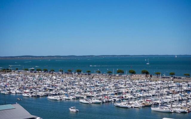 Appartement du port d'Arcachon avec piscine