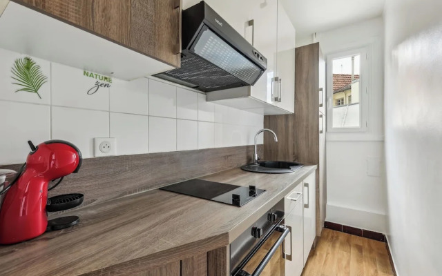Paris 1BR in front of Montparnasse Tower