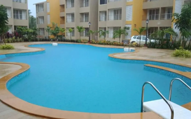 Most convenient 2 BR apartment in central Anjuna