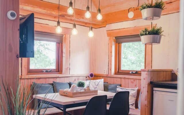 Beautiful Wooden Tree House With Terrace