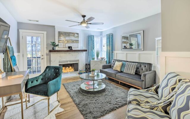 Chic Meadowbrook Condo ~ 12 Mi to Birmingham!