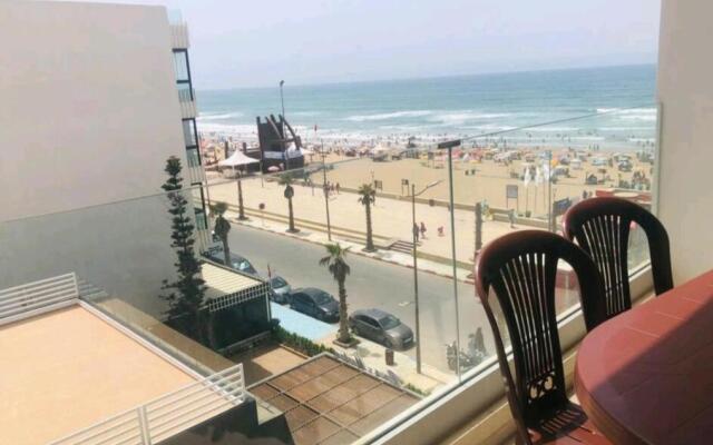 Appartement a mehdia avec vue sur la plage