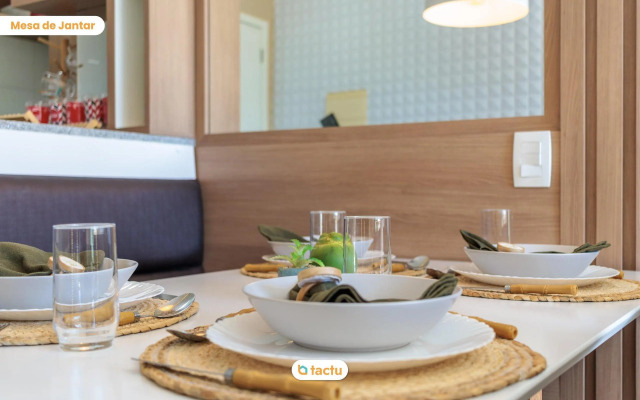 Estúdio com varanda no VG Sun Cumbuco por Tactu