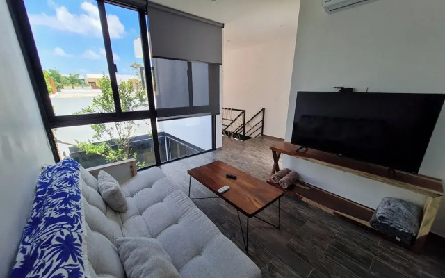 Casa Mexicana Moderna - Piscina Privada