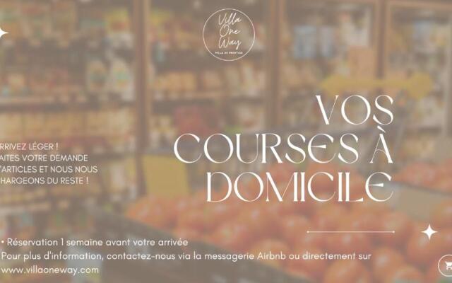 Villa Oneway avec piscine - 12 Pers