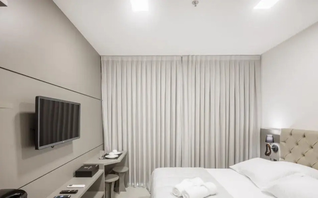 MHFA Studios em Prédio Luxuoso Vista Mar