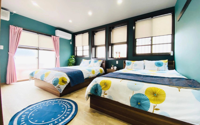 北谷日漁別荘 – Guest Rooms – Chatan