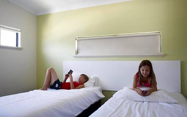 Footprints at Preston Beach