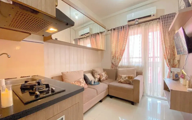 Good and Warm 2BR at Green Pramuka City Apartment
