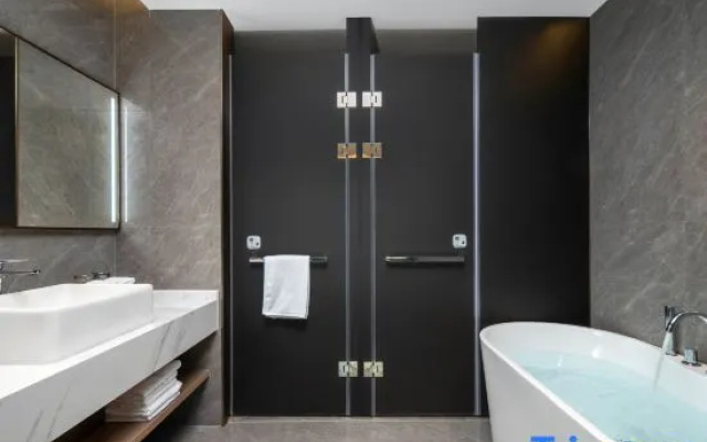 Urumqi Meiyueda Bortala Hotel (Dehui Wanda Plaza Hotan 2nd Street) – Bathroom – Urumqi