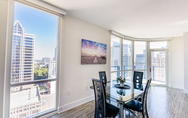 Lavish Home across Romare Bearden Park