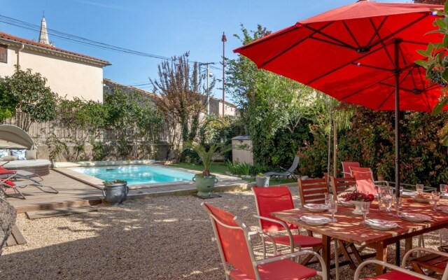 Elegant Holiday Home in Olonzac With Private Swimming Pool