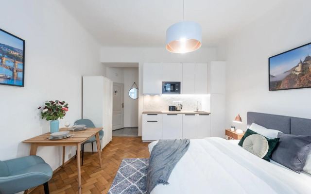 Bright downtown studio