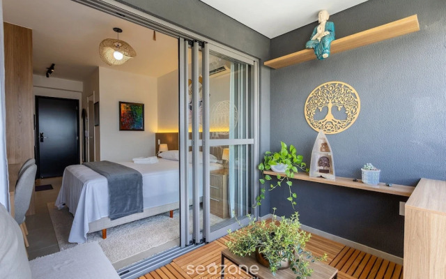 Zen Studio W/panoramic View of Sao Paulo Onj2612