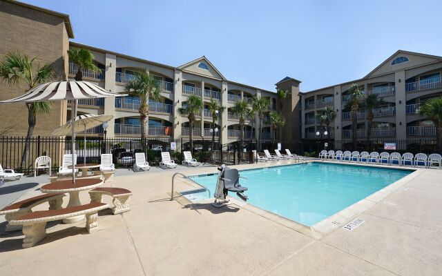 Beachfront Palms Hotel Galveston