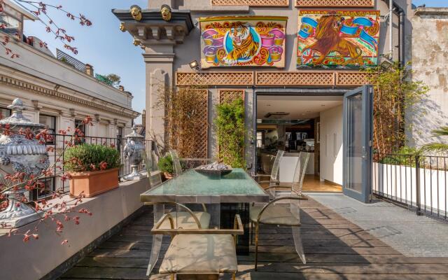 British Museum Penthouse With Balcony & Rooftop Garden