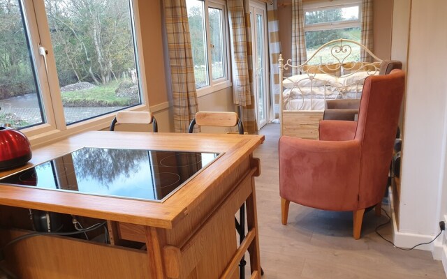 Riverside Cabin in Shropshire