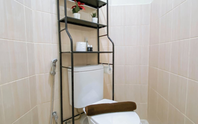 Compact Wood Accents Studio Apartment Grand Kamala Lagoon