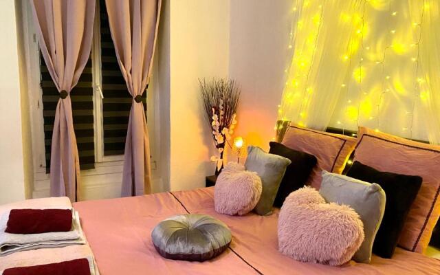 COSY & SPA Appartement Luxe JACUZZI SAUNA Suite Cristal