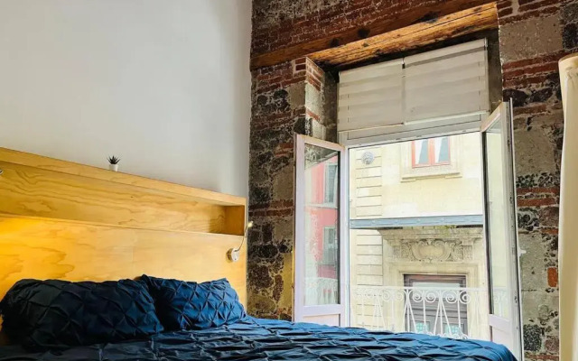106 Hermoso depto centro histórico CDMX, 1* piso