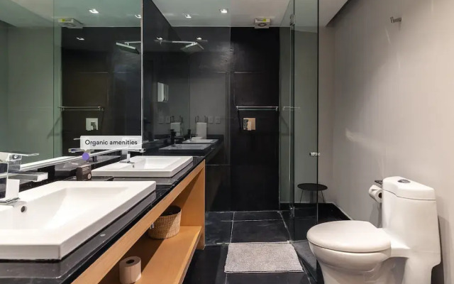 Casai Amazing & Luxury Unit in Polanco with a balcony