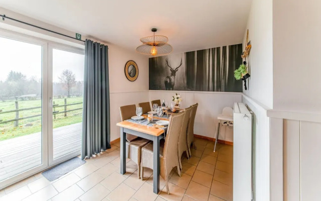 Picture-perfect Holiday Home in Sourbrodt With Garden, BBQ