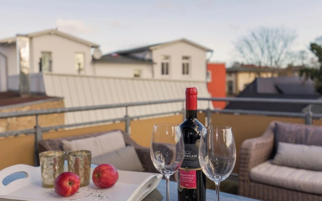 Luxurious Apartment in Mecklenburg With Furnished Terrace