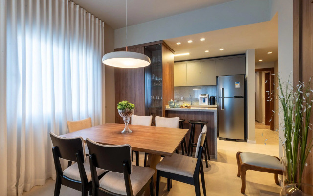 Lindo apto com churrasqueira em Gramado RMN305