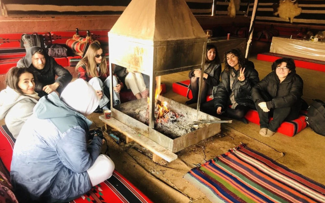 Friend wadi Rum