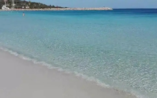 Porto Ottiolu about 350 meters from the beach