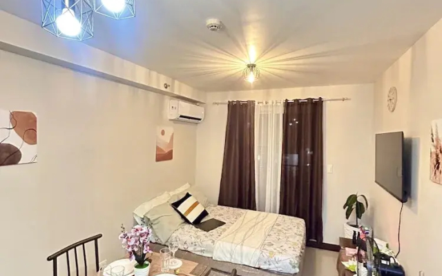 Studio Retreat with Balcony and Pool