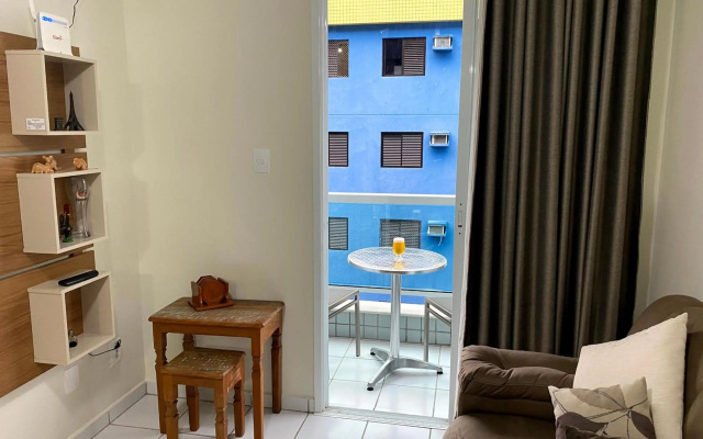 Apartamento ensolarado e confortável