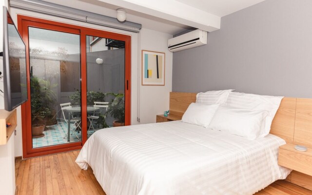 Hi Tech, Private 1 br in La Condesa with Terrace