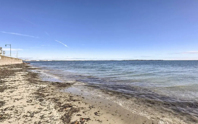 Pet-friendly Revere Getaway, Steps From the T!