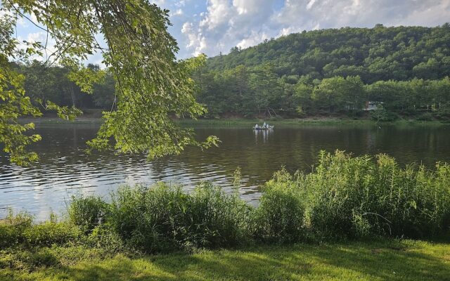 Pocono Dog-Friendly Home on River