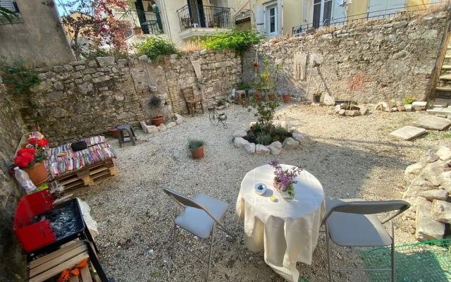 Kurti House, Center of Corfu Island Greece